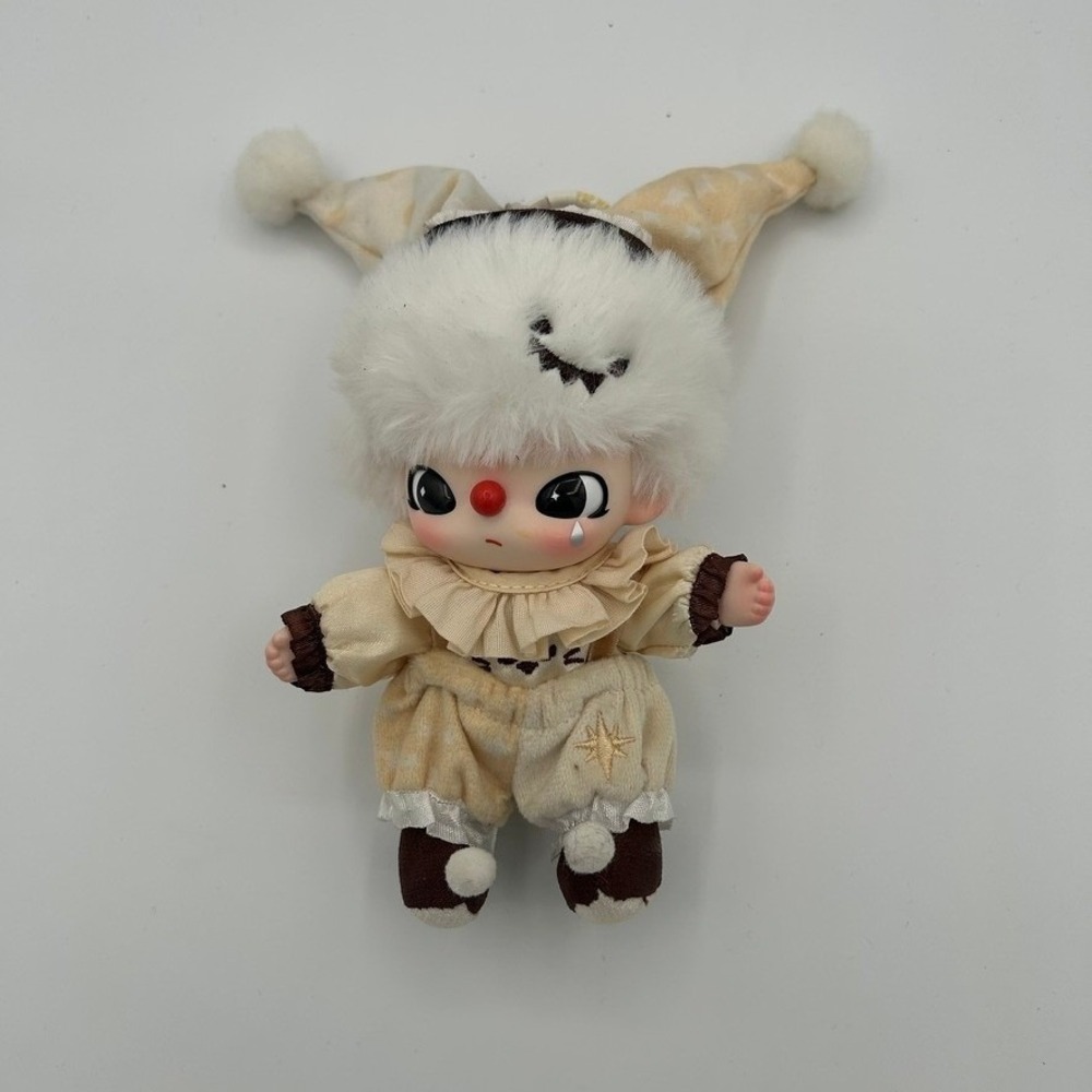 Pop Mart Dimoo World Why So Serious Snuggling Circus Clown Plush Doll Figure